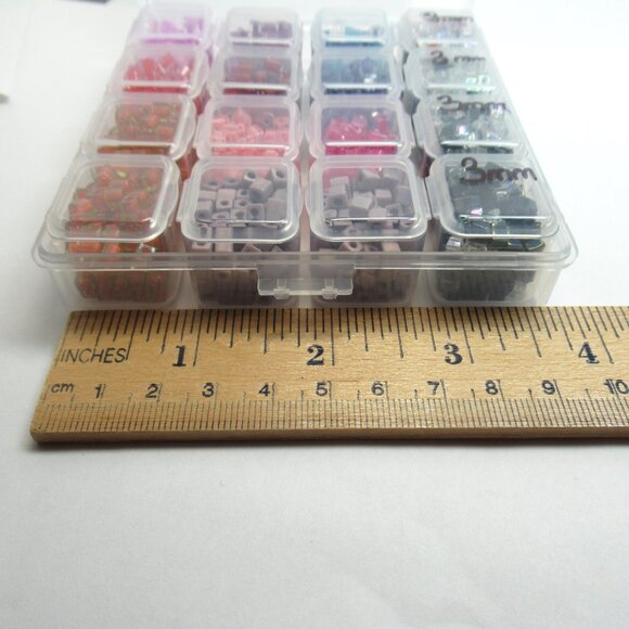 Miyuki cube beads - Picture 3 of 14